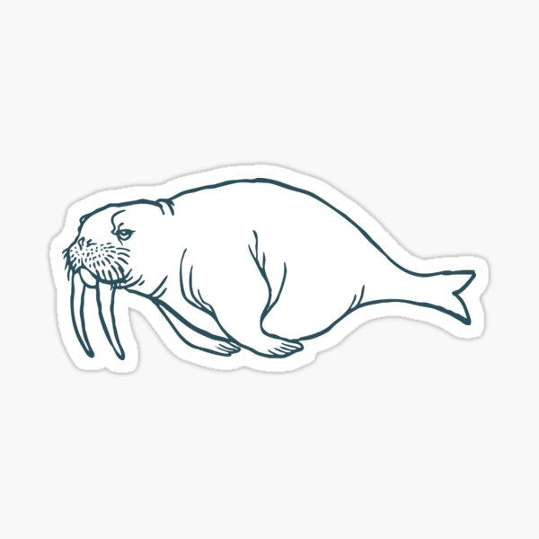 Item preview, Walrus~! designed and sold by Aimee Pepper.