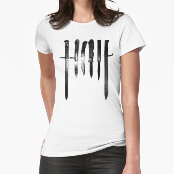 With Teeth Like... (Reverse) Fitted T-Shirt