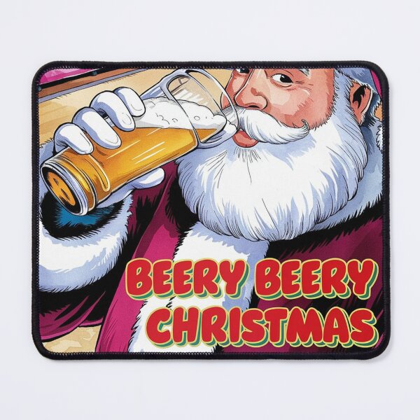 Item preview, Beery Beery Christmas Funny Santa Beer Quotes designed and sold by Vicky021.