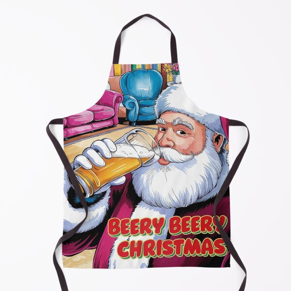 Item preview, Beery Beery Christmas Funny Santa Beer Quotes designed and sold by Vicky021.