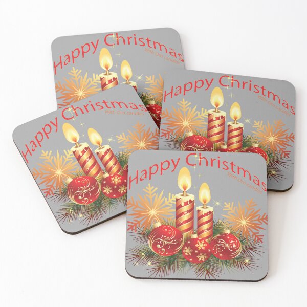Item preview, Happy Christmas with Orn Candles designed and sold by GraphixKing999.