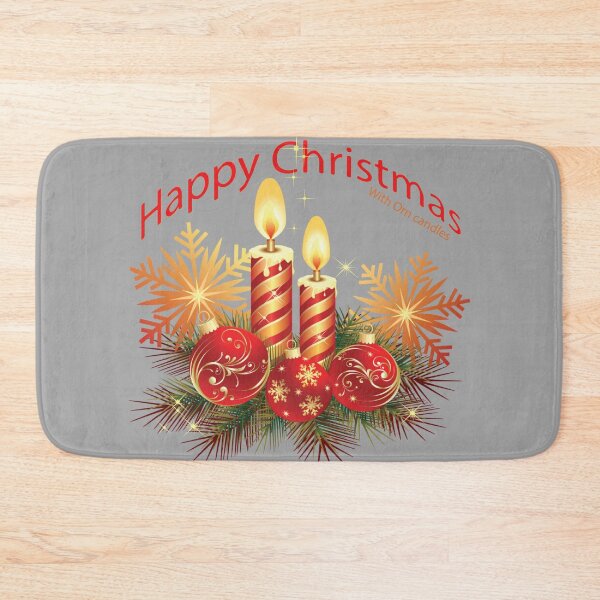 Item preview, Happy Christmas with Orn Candles designed and sold by GraphixKing999.