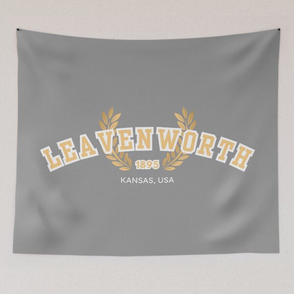 Item preview, Leavenworth Prison Education, Gold and White designed and sold by UNK-Fatigues.