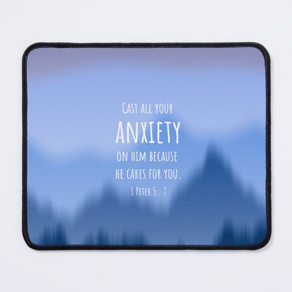 Item preview, 1 Peter 5 : 7 - Cast your anxiety - Bible Passage designed and sold by JF Designs.