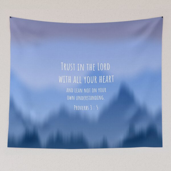 Item preview, Proverbs 3 : 5 - Trust in the Lord - Bible Passage designed and sold by JF Designs.