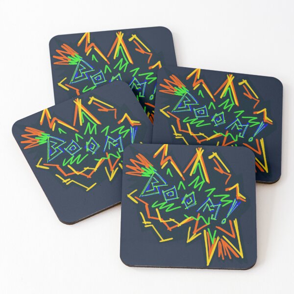 Item preview, BOOM! (Green and blue) designed and sold by Pidge_Art.