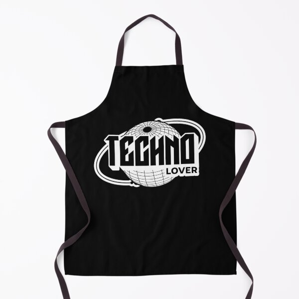 Item preview, TECHNO - Lover Globe Y2K (White) designed and sold by Discothreadz.