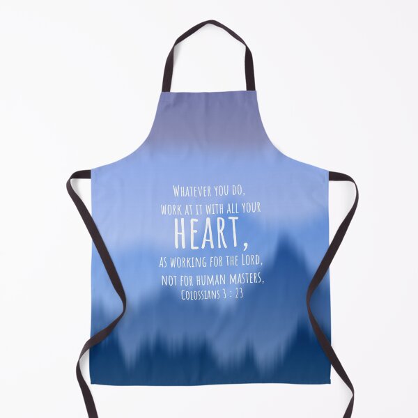 Item preview, Colossians 3 : 23 - Work with all your heart - Bible passage designed and sold by JF Designs.