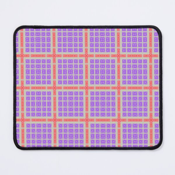 Item preview, Vibrant Geometric Pattern with Purple and Red designed and sold by Genie-0750.