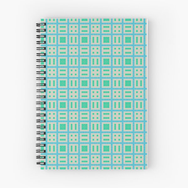 Item preview, Abstract Grid Design with Green and Blue designed and sold by Genie-0750.