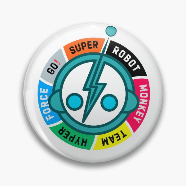 Item preview, Super Robot Monkey Team Hyperforce Go! - SRMTHFG illustration design designed and sold by Akash Sprx77.