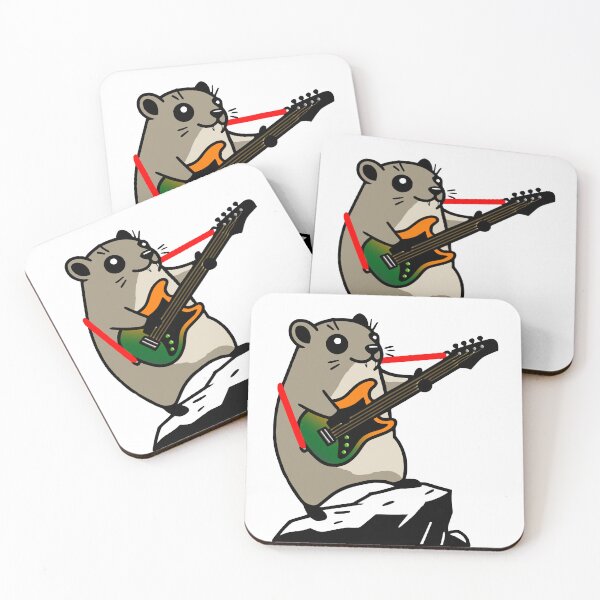 Item preview, Rock Star Hyrax designed and sold by 2Blue-Dots.