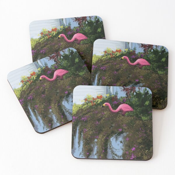 Item preview, Speedpaint - Shady Flamingo designed and sold by Aimee Pepper.