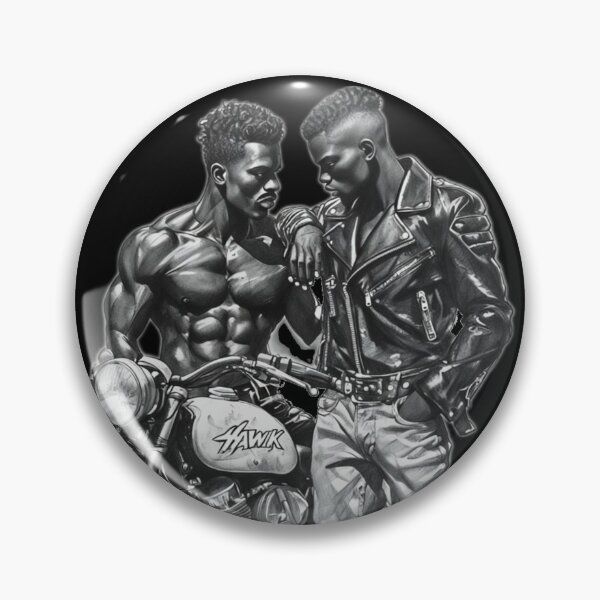 Item preview, Gay Leather Biker Series Ugandan Heat Leder Pride Graphic Design designed and sold by ItsAKinkThing.