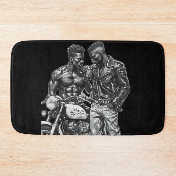 Item preview, Gay Leather Biker Series Ugandan Heat Leder Pride Graphic Design designed and sold by ItsAKinkThing.