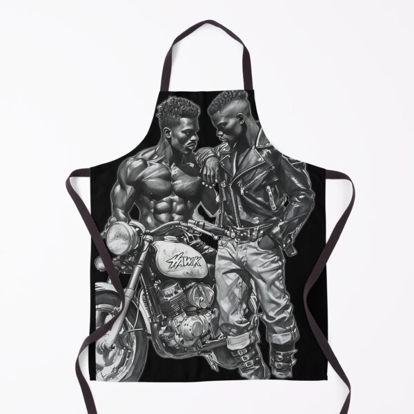 Item preview, Gay Leather Biker Series Ugandan Heat Leder Pride Graphic Design designed and sold by ItsAKinkThing.