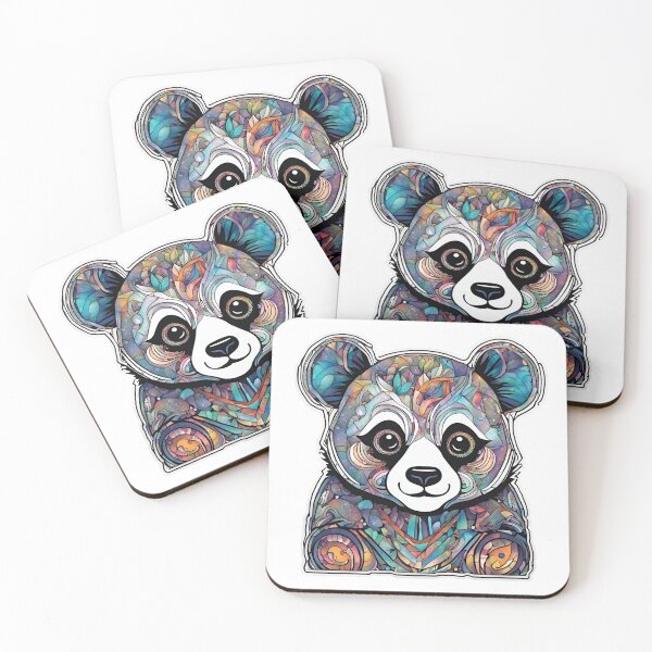 Aperçu de l'œuvre Art de panda cool créée et vendue par art cafe.