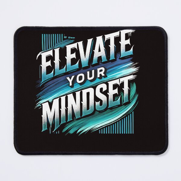 Item preview, Motivational Quote, Elevate Your Mindset designed and sold by Logiamerch.
