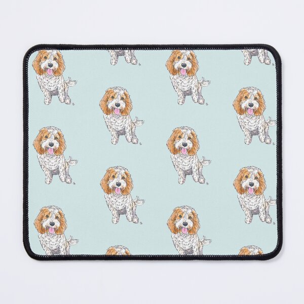 Item preview, Tan and White Cavapoo designed and sold by rita-andi.