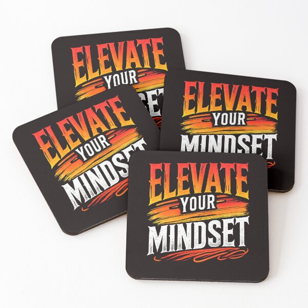 Item preview, Motivational Quote, Elevate Your Mindset designed and sold by Logiamerch.
