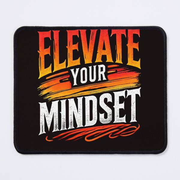 Item preview, Motivational Quote, Elevate Your Mindset designed and sold by Logiamerch.