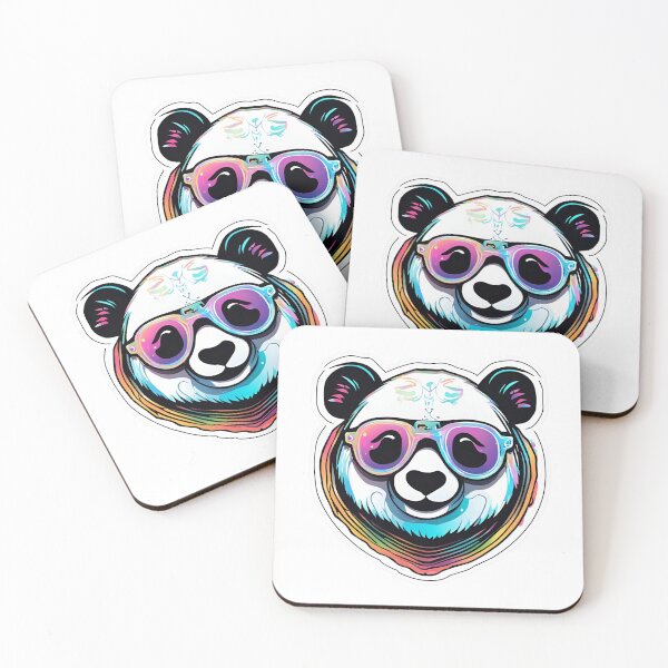 Aperçu de l'œuvre Art de panda cool créée et vendue par art cafe.