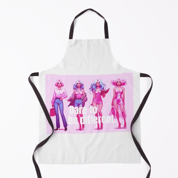 Item preview, Dare to be different, showcasing bold hairstyles and diverse fashion styles. designed and sold by SplashTastic.