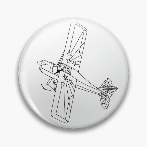 Item preview, Super Decathlon Aviation Design Stunt Plane Sketch designed and sold by skye-studio.