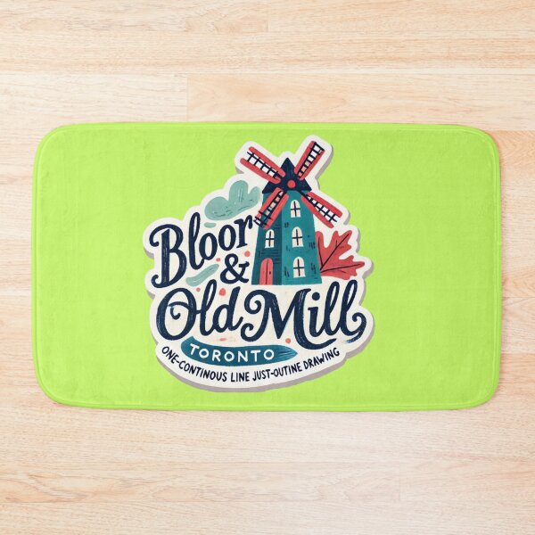 Item preview, Scenic View of Bloor Street and Old Mill in Toronto - A 3D Perspective,   designed and sold by PaintMeWorld.