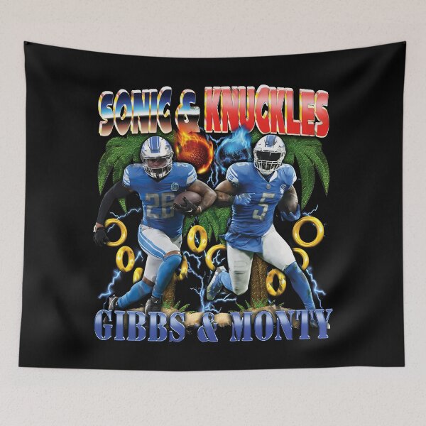 Item preview, Sonic and Knuckles Detroit T-shirt designed and sold by DienesAngele.