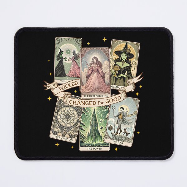 Item preview, Wizard Movie Fan Gift, Girls Will Be Girls Queer Witches Tarot Card designed and sold by DienesAngele.