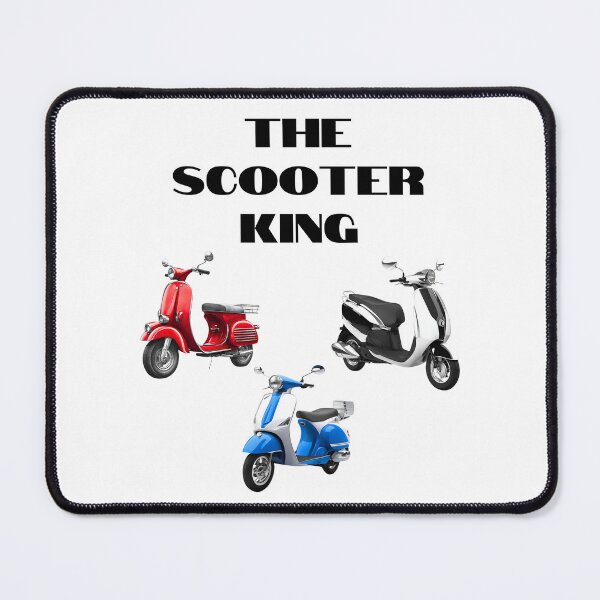 Item preview, The Scooter King - Retro Classic Scooter Design designed and sold by Fredster1966.