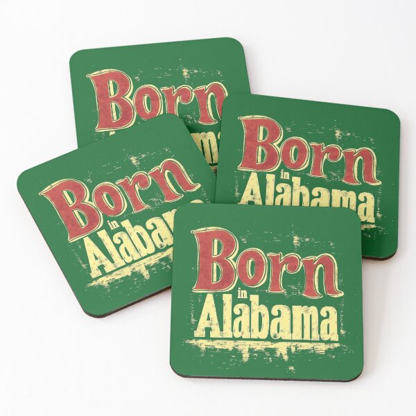 Item preview, Born in Alabama designed and sold by OriginalBeerCat.