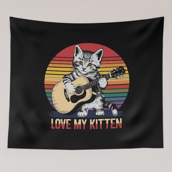Item preview, love my kitten  designed and sold by MrDomStore.