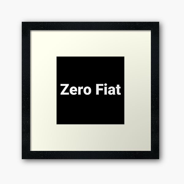 Artikel-Vorschau von Null Fiat, designt und verkauft von Text-based T-Shirts and Gifts.
