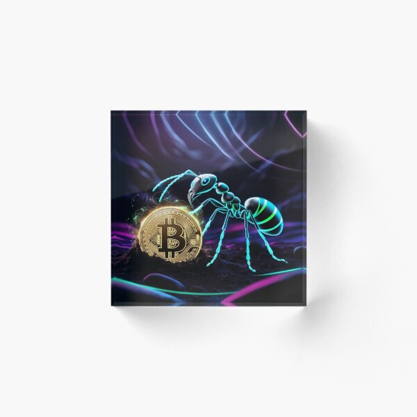 Item preview, Ant and the Bitcoin designed and sold by Azrabi.