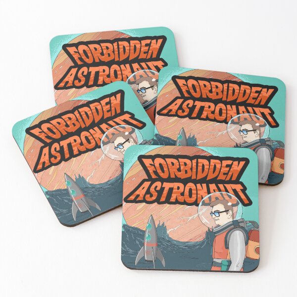 Item preview, Forbidden Astronaut (square) designed and sold by FrankieFic.