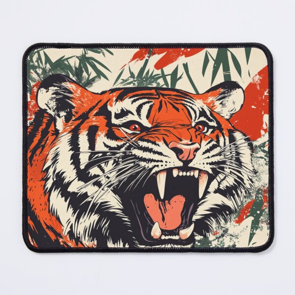 Item preview, Roaring Tiger 虎 designed and sold by PrintsByFrank.