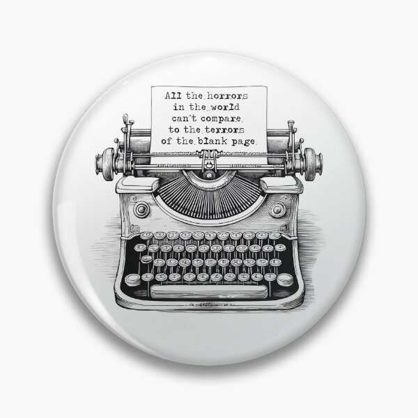 Item preview, Retro Shabby Chic Vintage Typewriter Author  designed and sold by WheresMyMojo.