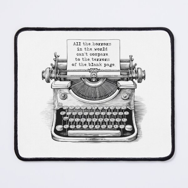Item preview, Retro Shabby Chic Vintage Typewriter Author designed and sold by WheresMyMojo.