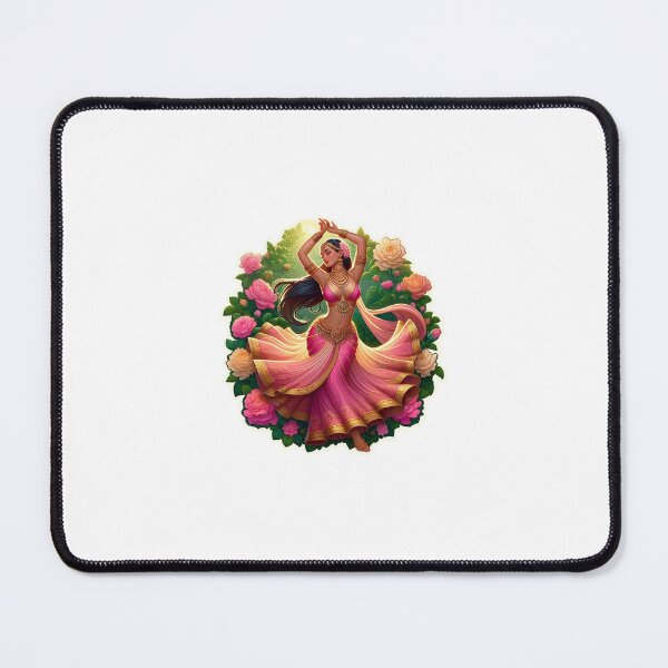 Item preview, Indian dancer in dancing pose reflecting joy and fluidity. designed and sold by Chase12921.