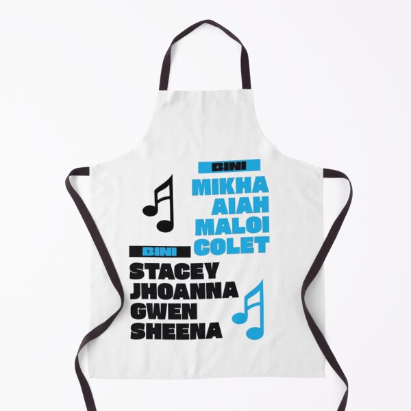 Item preview, BINI black and blue text designed and sold by AissTee.
