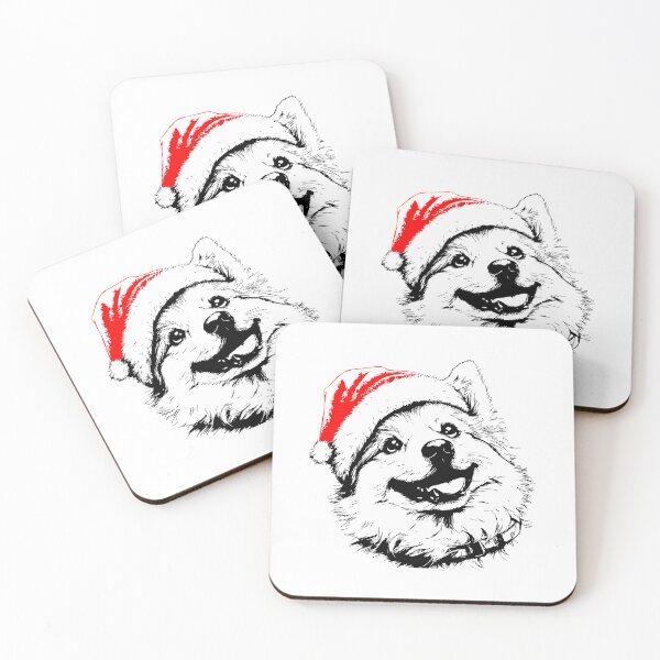 Item preview, Christmas Joyful Samoyed designed and sold by JollyCritters.