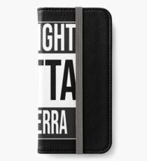Straight outta Canberra, #Canberra iPhone Wallet/Case/Skin