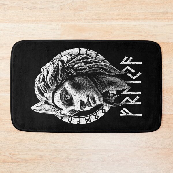 Item preview, Freya Goddess Freyja Viking Norse Mythology Wood Carving designed and sold by GrandeDuc.