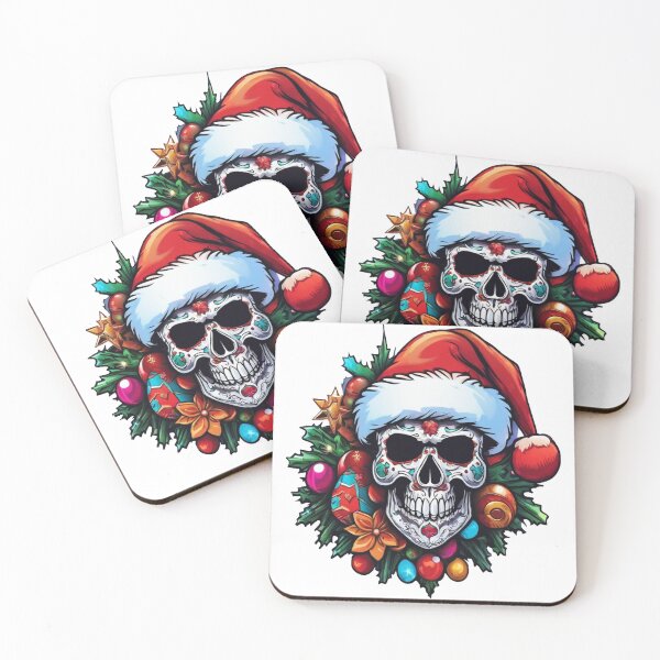 Item preview, SUGAR SKULL SANTA designed and sold by Catfighter.