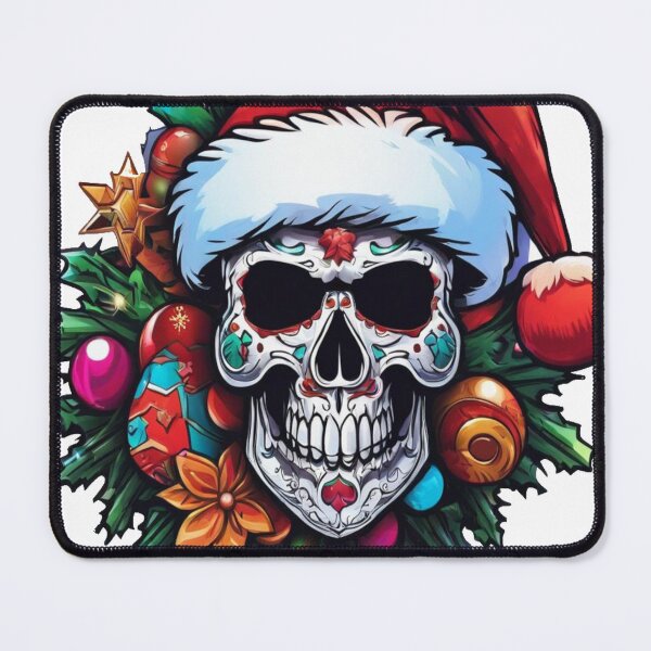 Item preview, SUGAR SKULL SANTA designed and sold by Catfighter.
