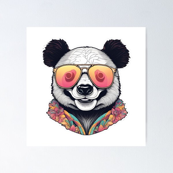Item preview, Cool Panda Art designed and sold by art cafe.