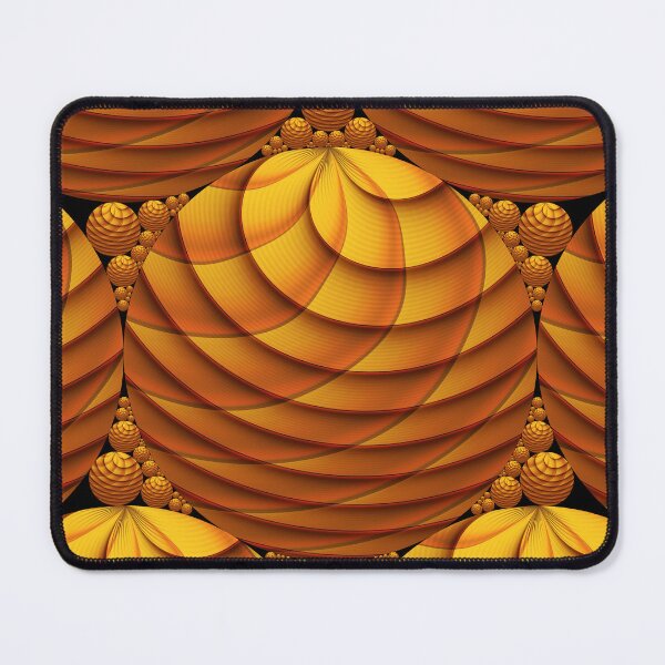 Item preview, Modern Abstract Wooden Look Fractal Art Pattern designed and sold by gabiwArt.