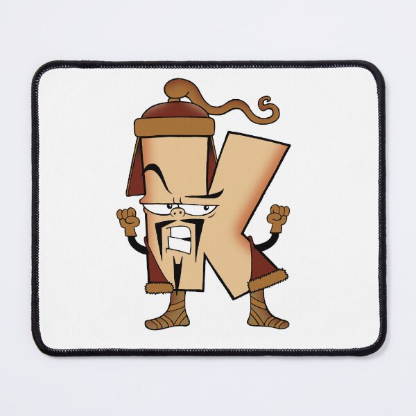 Item preview, Letter K Genghis Khan designed and sold by alphatoons.